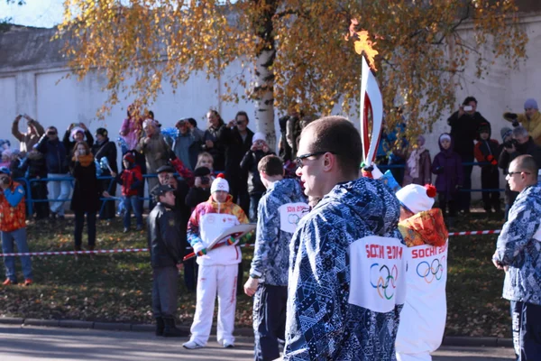 Płomień olimpijski — Zdjęcie stockowe