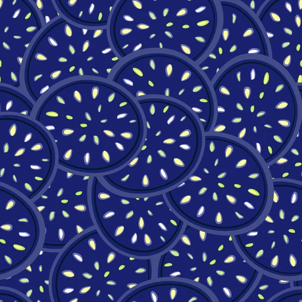 Abstrait fond bleu sans couture — Image vectorielle