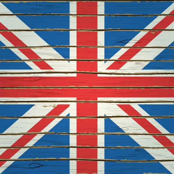 ahşap doku İngiltere bayrağı
