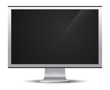 LCD tv vektör