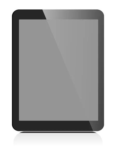 Prázdná obrazovka tablet — Stockový vektor