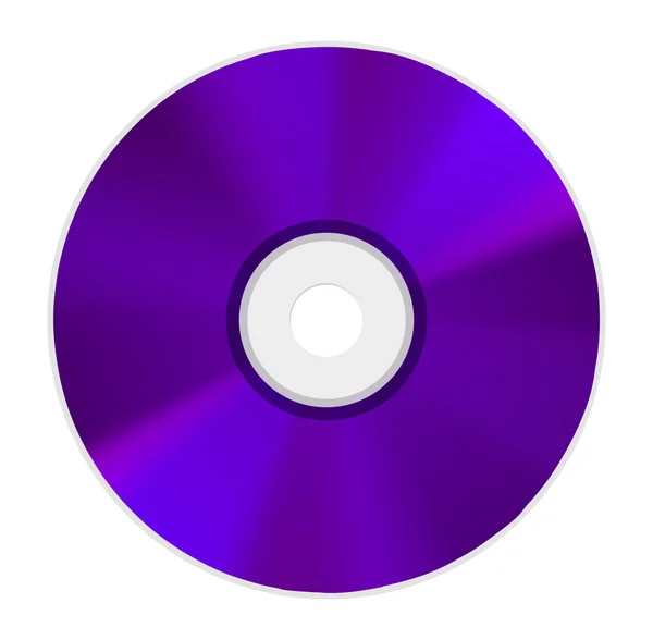 Icône de disque de rayon bleu — Image vectorielle