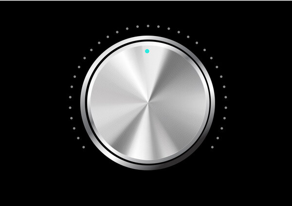 Technology music button