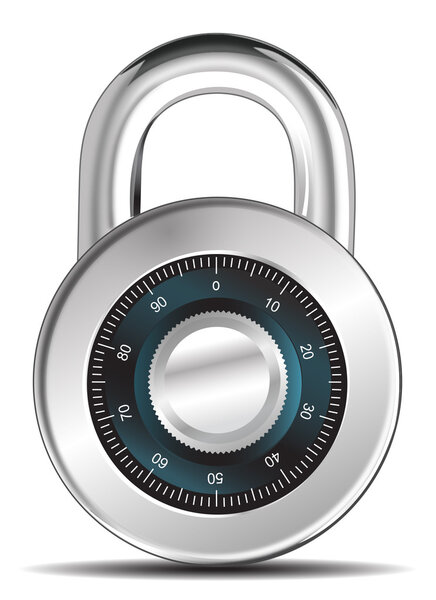 Концепция безопасности с замком на замке
