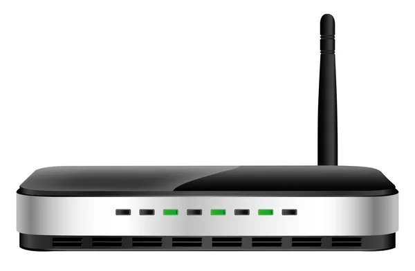 Vektor drahtloser Router — Stockvektor