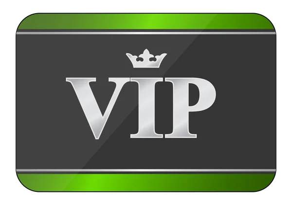 Vip card icon — Stock Vector