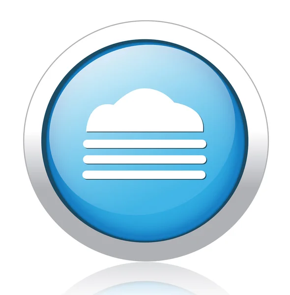 Cloud vector icon — Vector de stoc