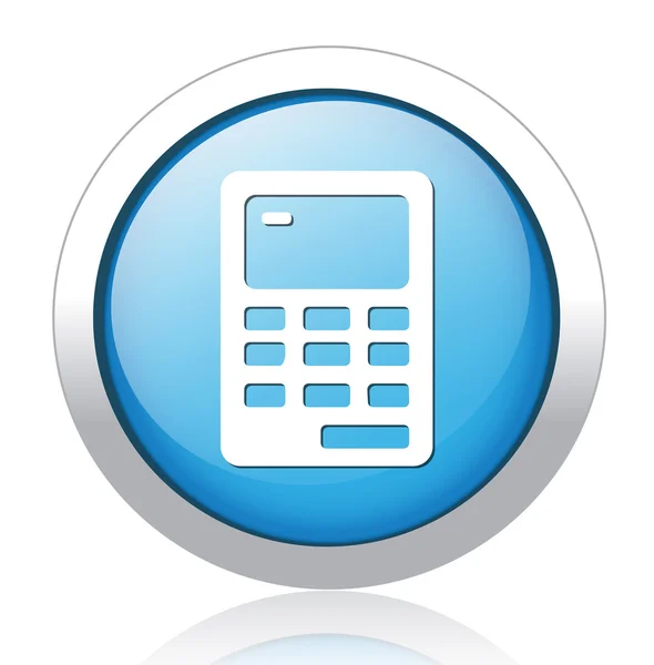 Calculator Button — Stock Vector