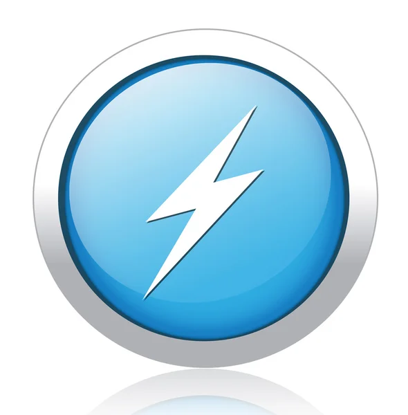 Energy Button — Stock Vector