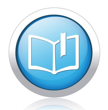 Gümüş Mavi düğmeye tasarım yer imi