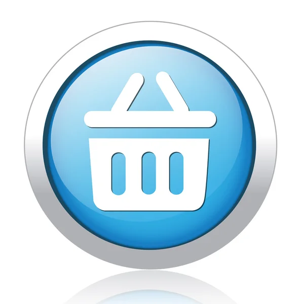 Shopping cart icon — Stock Vector