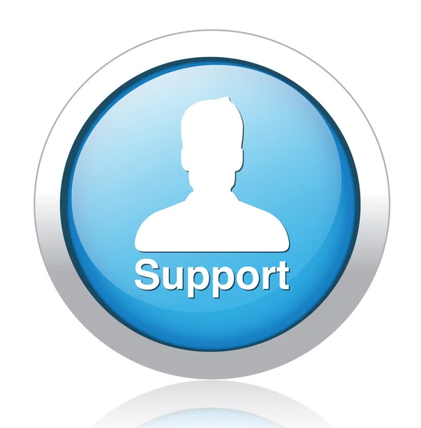 Support ikonon — Stock Vector