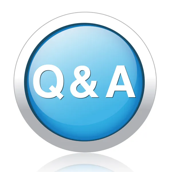 Question answer icon — Stock Vector