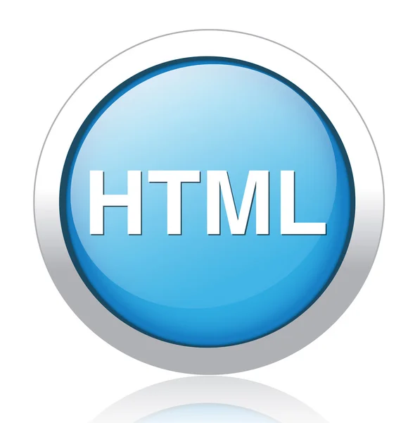 HTML işareti simgesi — Stok Vektör