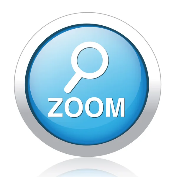 Ícone de zoom — Vetor de Stock