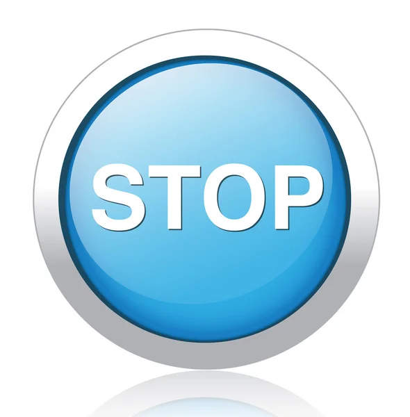 Stop icon — Stock Vector