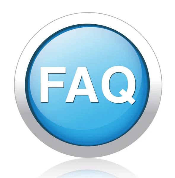 Faq icon — Stock Vector