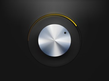 teknoloji müzik düğmesi