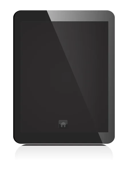 Tableta de pantalla en blanco — Vector de stock