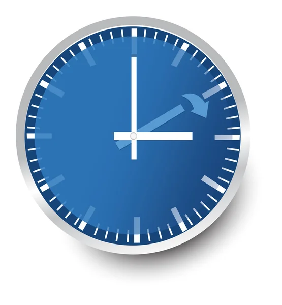 Clock time — Stock Vector