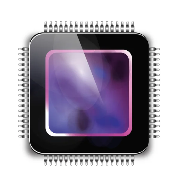 Computer chip — Stockvector