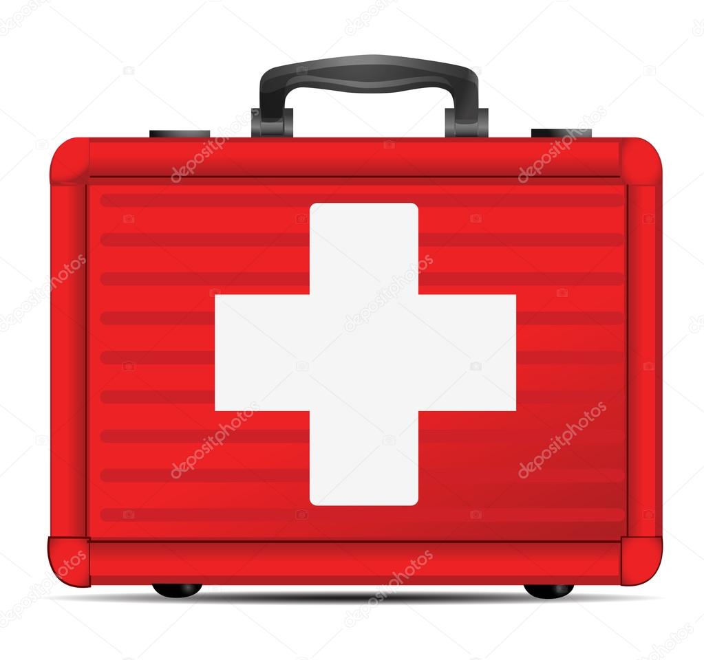 First aid case icon