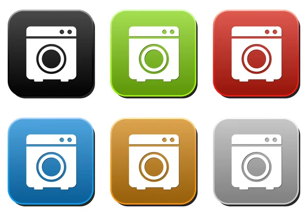 洗衣机的标志 — 图库照片