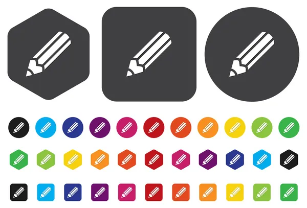 Vector Pencil Icon — Stock Vector