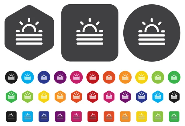 Icona meteo — Vettoriale Stock