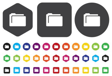 vektör klasör simgesi