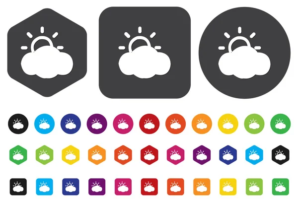 Weather icon — Stock Vector