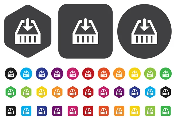 Icône de téléchargement — Image vectorielle