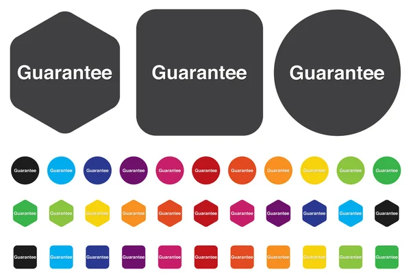 Guarantee icon — Stock Vector