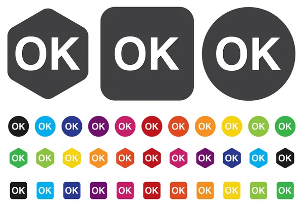 OK icono — Archivo Imágenes Vectoriales