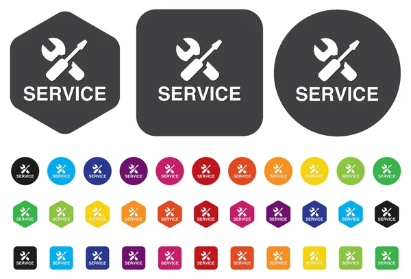 Icône de service — Image vectorielle