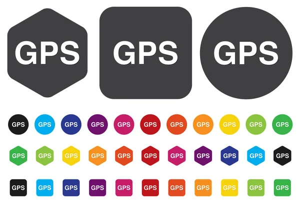 Gps-pictogram — Stockvector