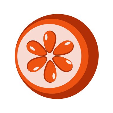 Turuncu bir greyfurtun simgesi
