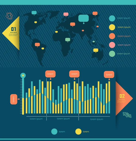 Infographics element — Stockvector