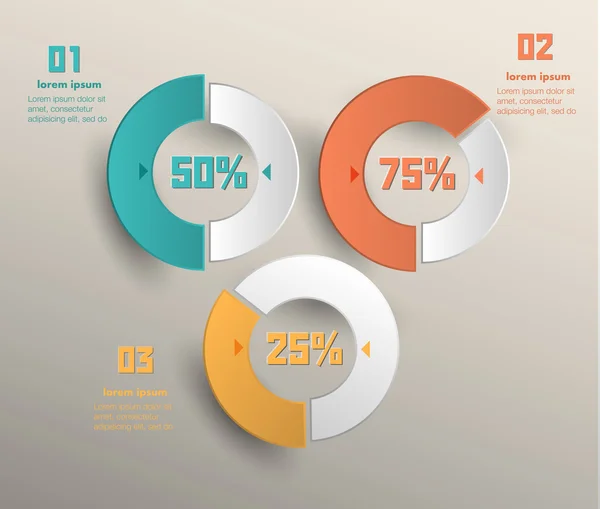 Element der Infografik — Stockvektor