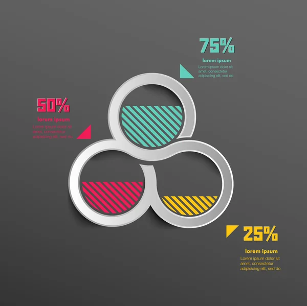 Infografiki elementu. — Wektor stockowy