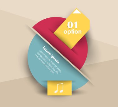 Kavramsal vektör tasarım şablonu. bilgi grafikleri ögesi