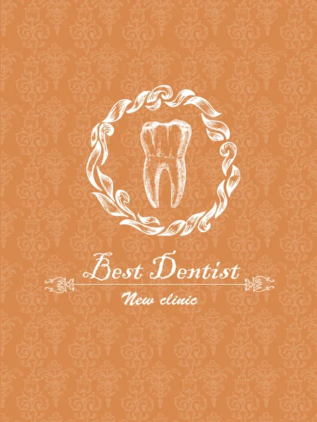 Vintage desen diş hekimi