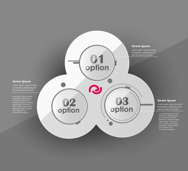 Konzeptionelle Vektor-Design-Vorlage. Element der Infografik — Stockvektor