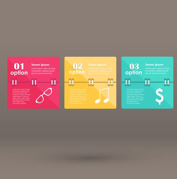 Modelo de design vetorial conceitual. elemento infográfico — Vetor de Stock