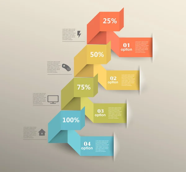 Conceptual vector Plantilla de diseño . — Archivo Imágenes Vectoriales