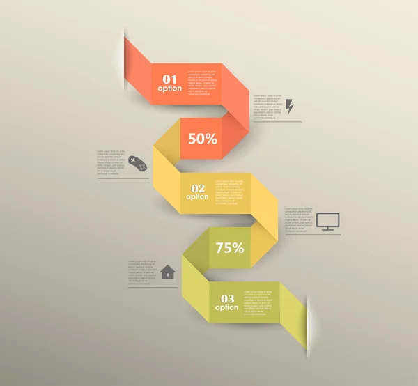 Modelo de projeto vetorial conceitual . — Vetor de Stock