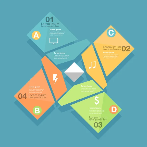 Elemento infográfico — Archivo Imágenes Vectoriales