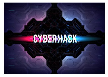 Programlama ve sanal ortamlar. İnternet ve baskı için modern broşür. Hackleme, Siberpunk fütüristik poster. Yüksek çözünürlüklü teknoloji ürünü poster şablonu. Siber kültür,