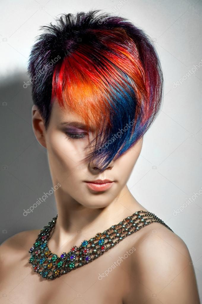 Hair colour Stock Photo by ©sundraw 15389443