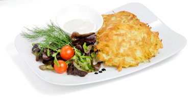 sebzeli patates tava keki